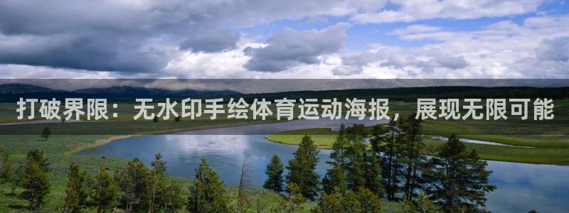 打破界限：无水印手绘体育运动海报，展现无限可能